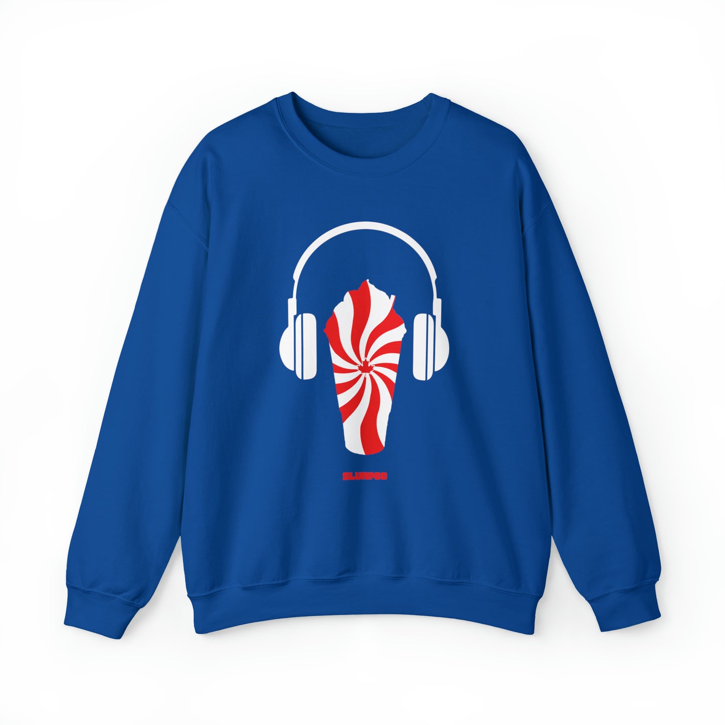 Slurpee Swirl Headphones - Unisex Heavy Blend™ Crewneck Sweatshirt