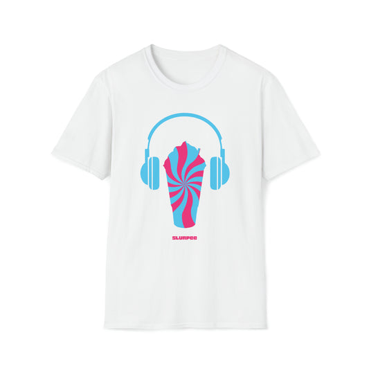Slurpee headphone - Unisex Softstyle T-Shirt