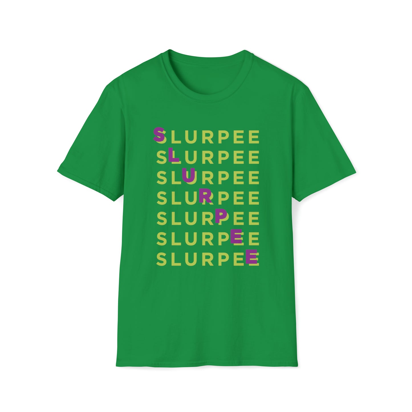 Slurpee Crossword - Unisex Softstyle T-Shirt